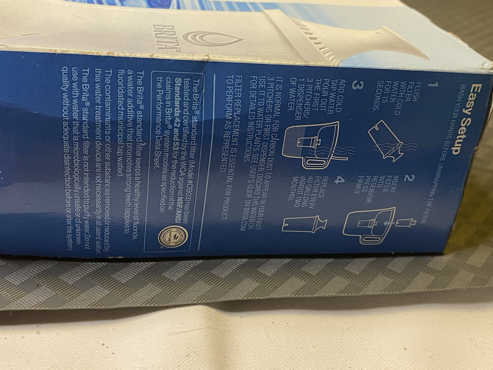 TWO 3 PACKS BRITA FILTERS, MADE IN CANADA