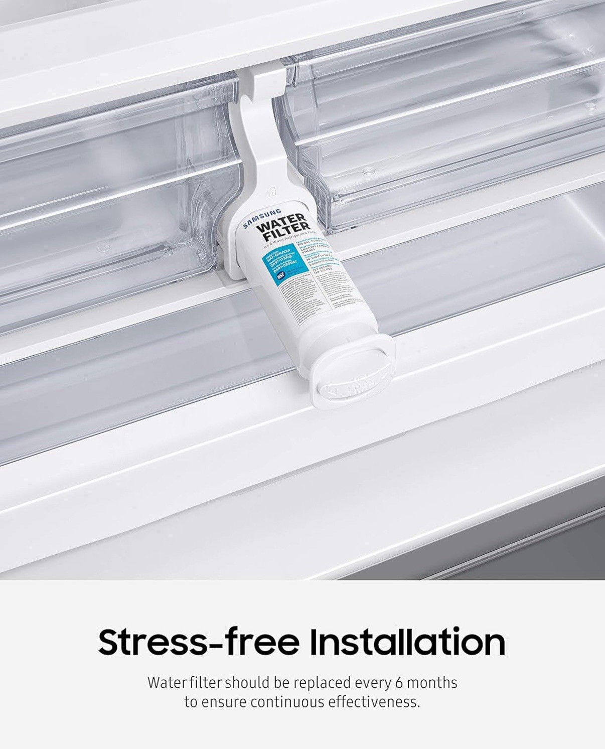 Samsung HAF-CIN/EXP Refrigerator Water Filter – White (DA29-00020B)