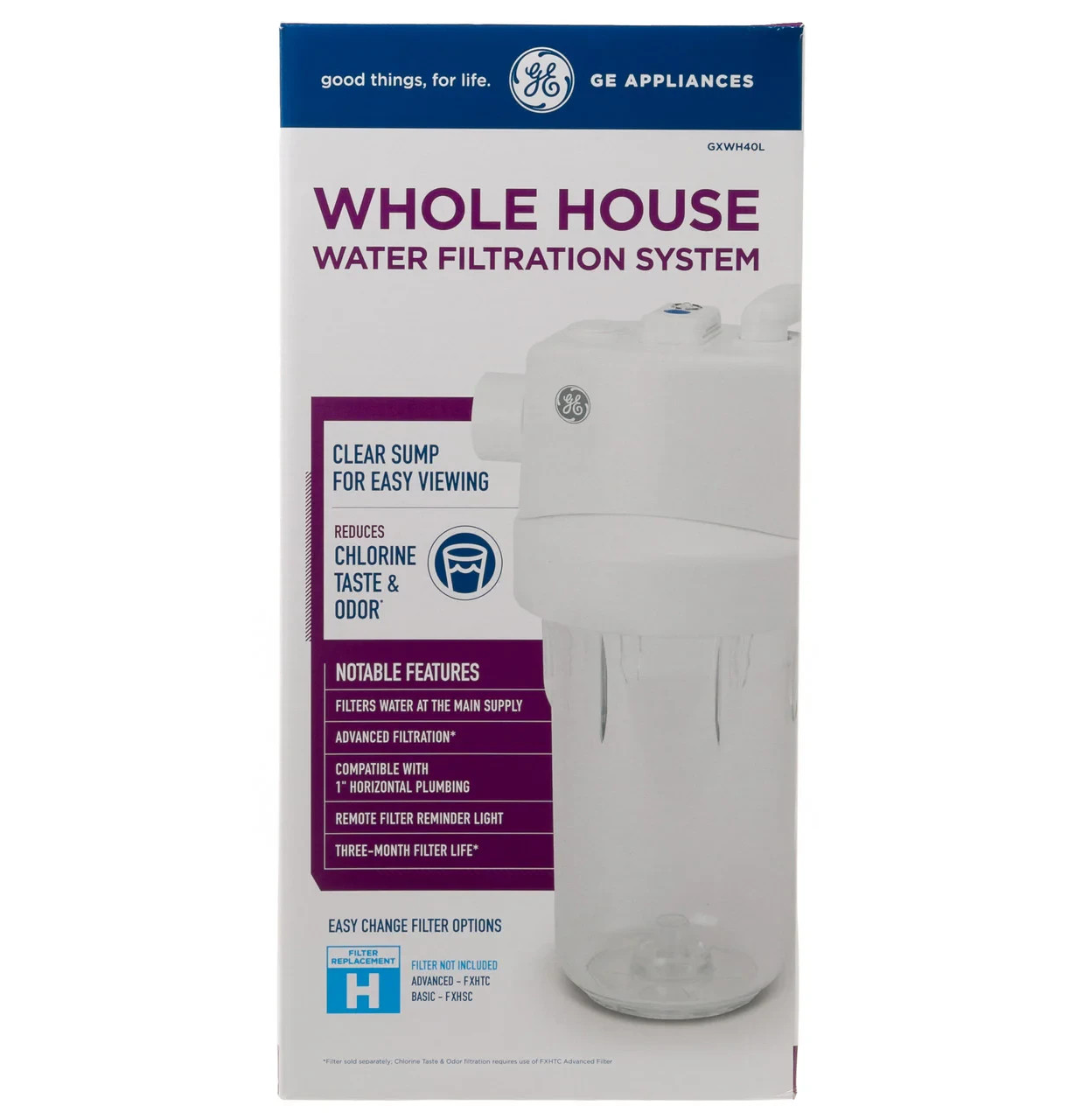 NEW (Other) GE GXWH40L Whole House Water Filtration System Free US Shipping