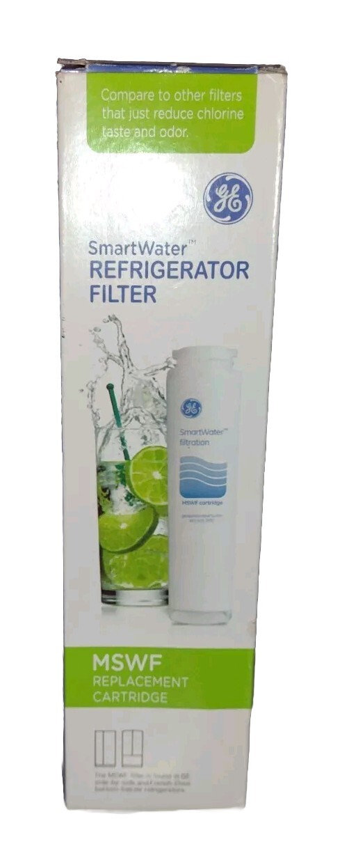 GE SmartWater Water Filter MSWF Replacement Refrigerator Water Cartridge Gen
