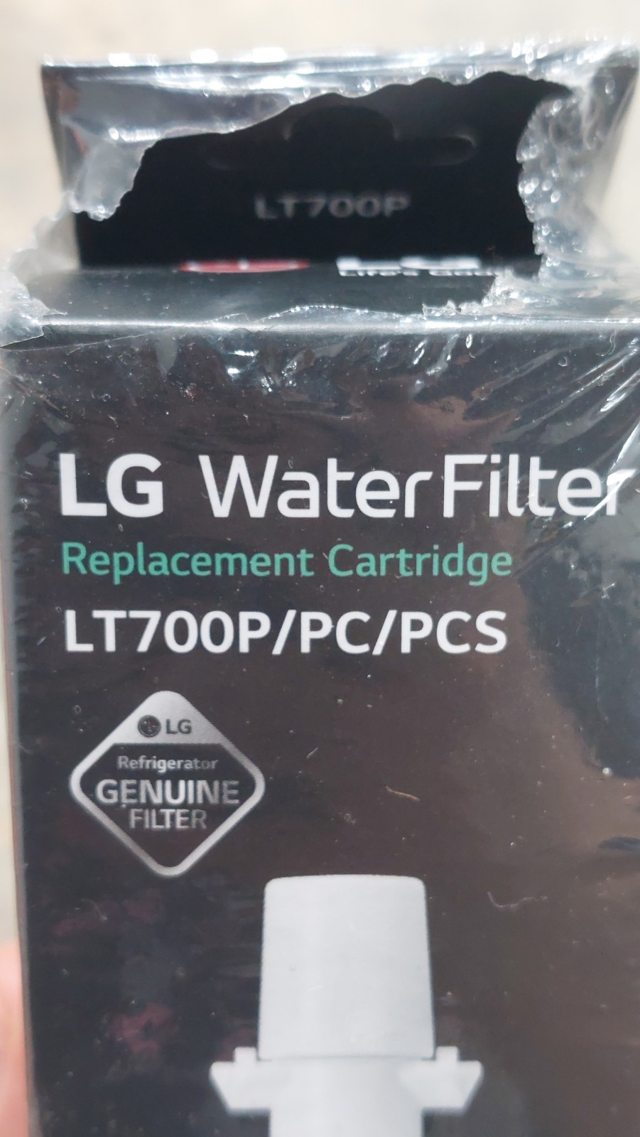 LG Water Filter Replacement Refrigeration Cartridge LT700P/PC/PCS Genuine New