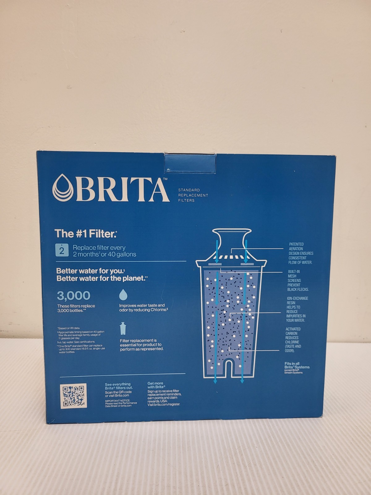 Brita 987554 Pitcher Replacement Filters – 9 Pack