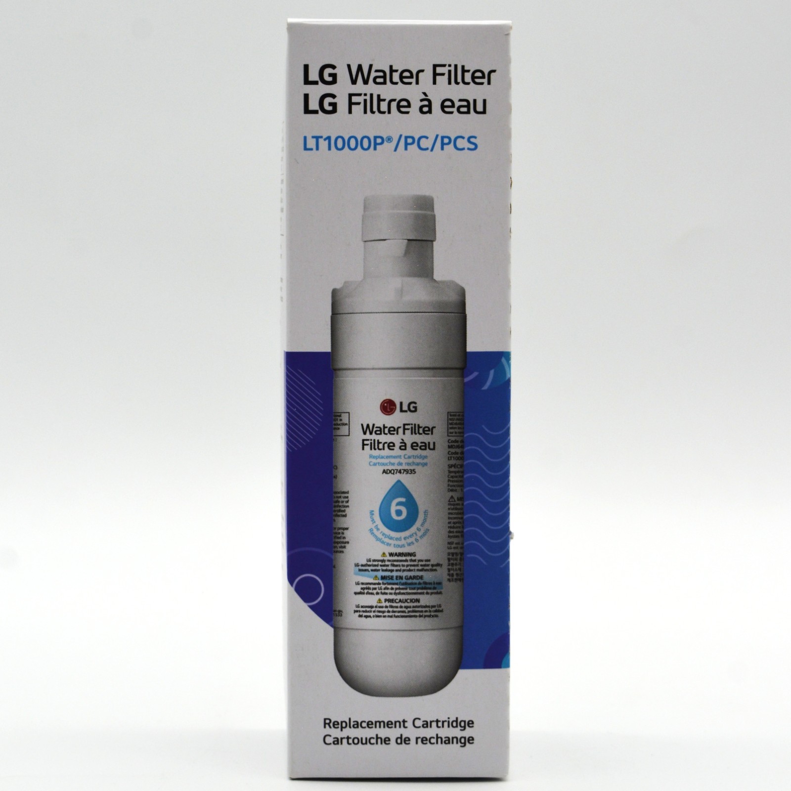 LG LT1000P LT1000PC LT1000PCS Refrigerator Water Filter New In Box Genuine LG