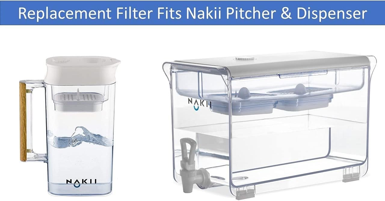 Water Pitcher Replacement Filter for NFP-100, 3 Count