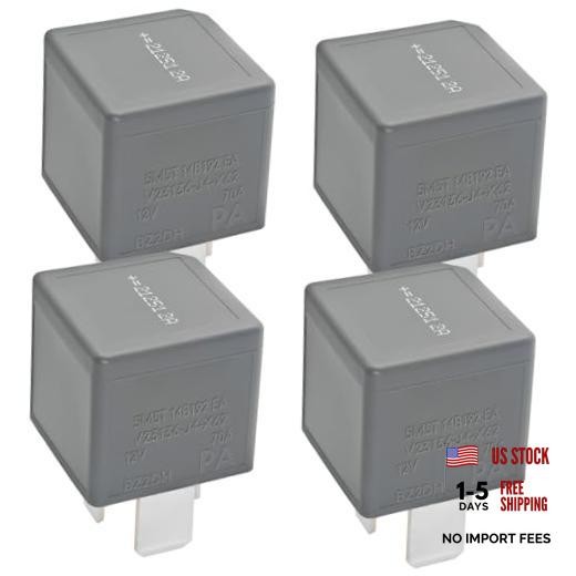 Pcs 5M5T1B192EA V23136JX62 Relay 12V 70APin Automotive Electrical System 4