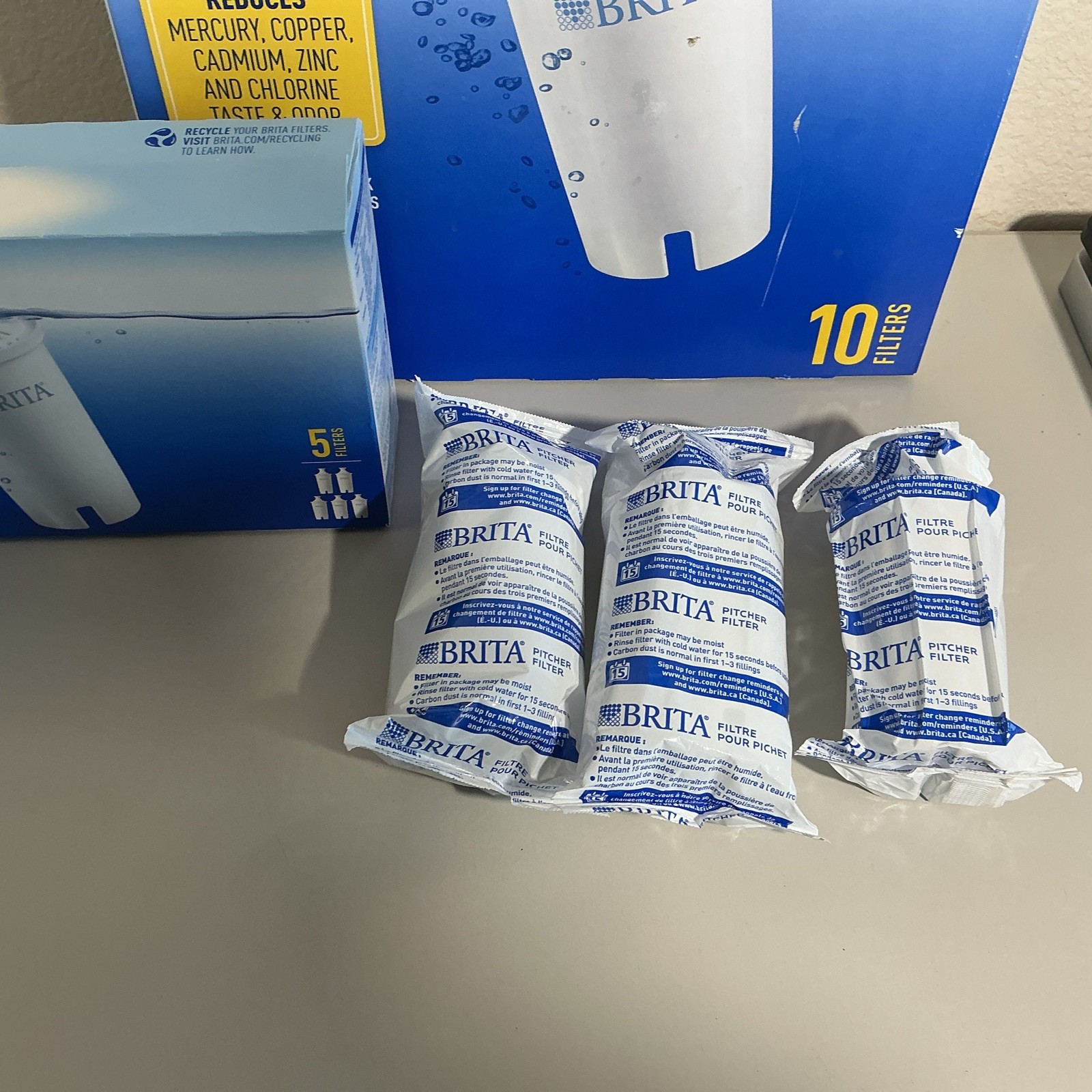 Brita 987554 Pitcher Replacement Filters – 18 Brand New Filters