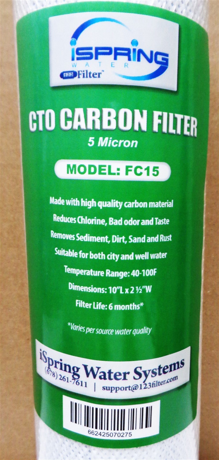 iSpring F9K 1-Year 6-Stage Water Filter Replacement Pack with Alkaline RO System
