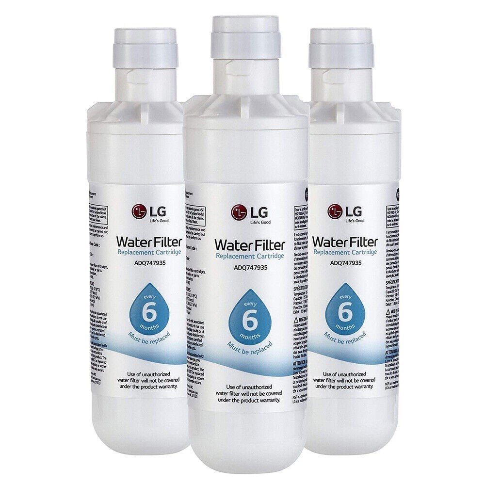 2/4/6Pack LG ADQ747935 Water Refrigerator GF-D706BSL LT1000P Ice Refresh Filter