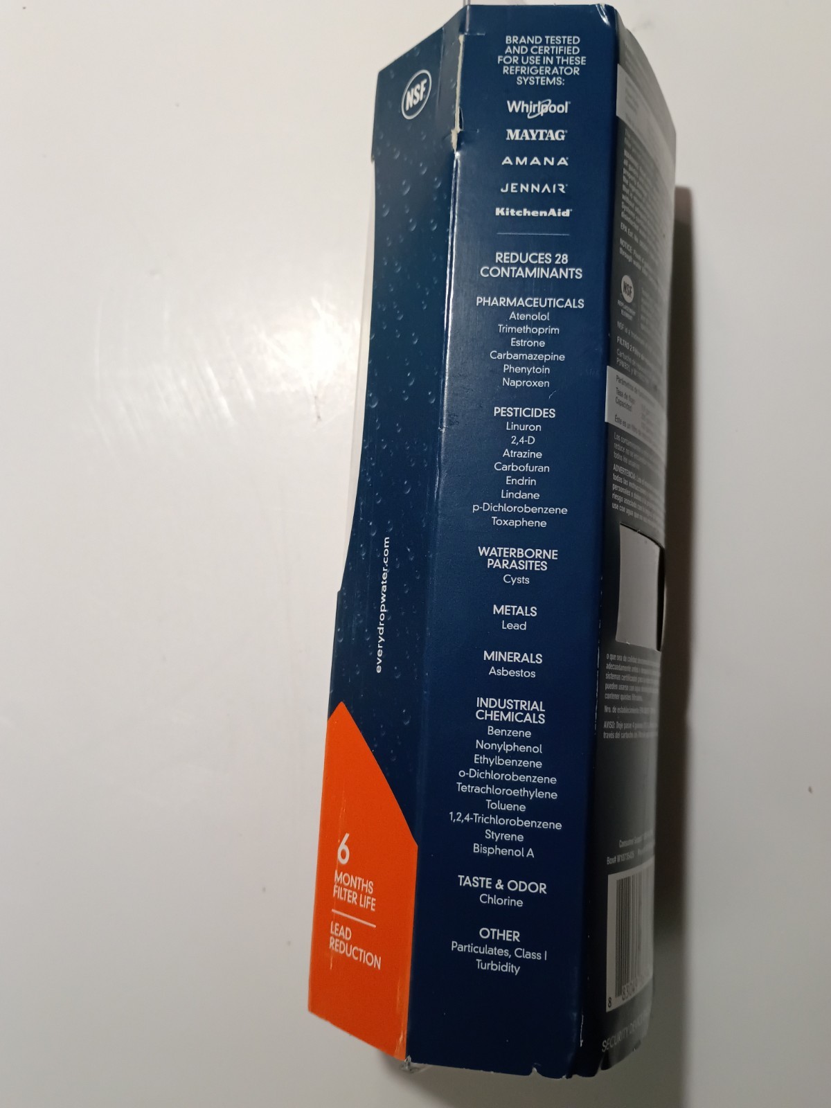 Ice and Water Refrigerator Filter 2 EDR2RXD1 – Sealed