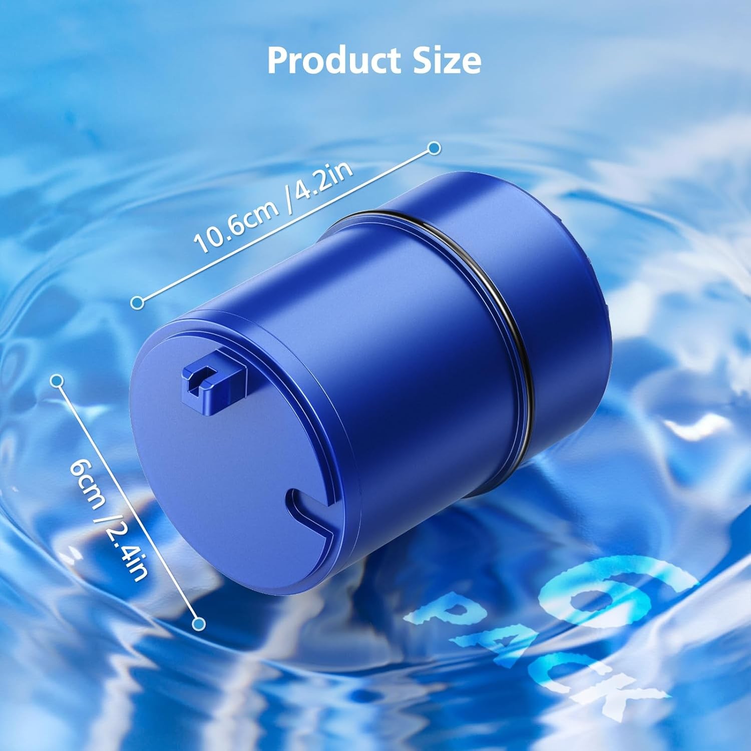 6 PackFaucet Mount ReplacemenSystems, 3-in-1 Powerful Natural Mineral Filtration