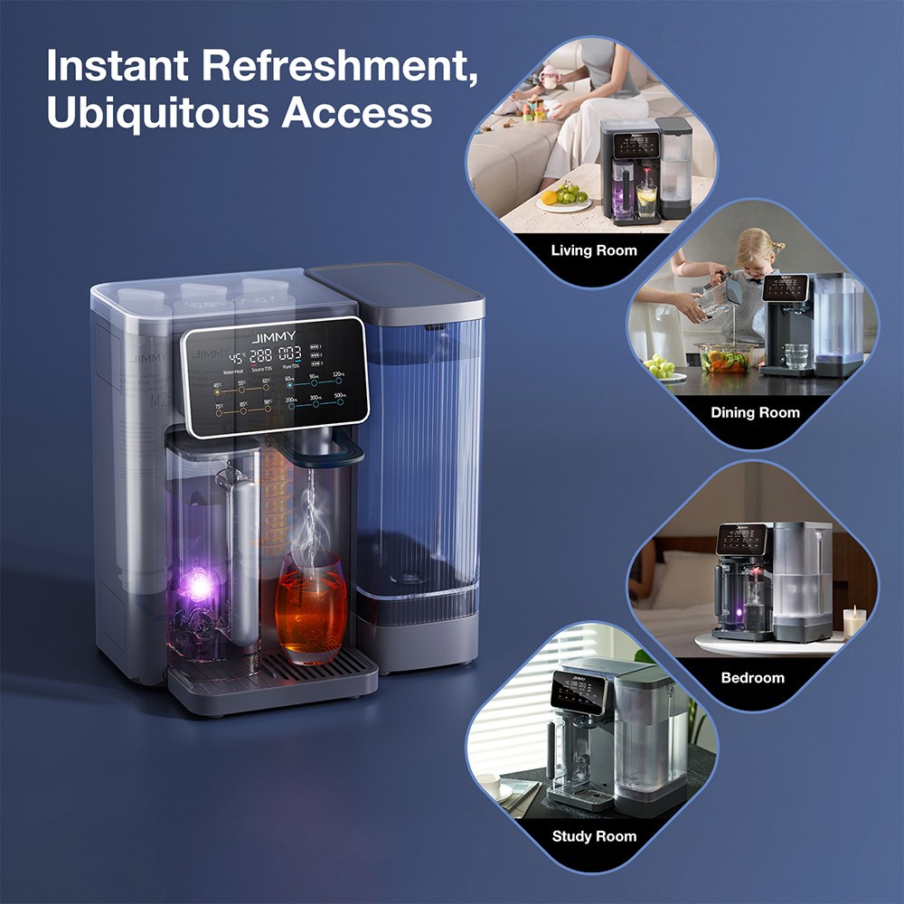 JIMMY R9 Water Filters Reverse Osmosis Water Purifier 3s Heating 7 Temperature