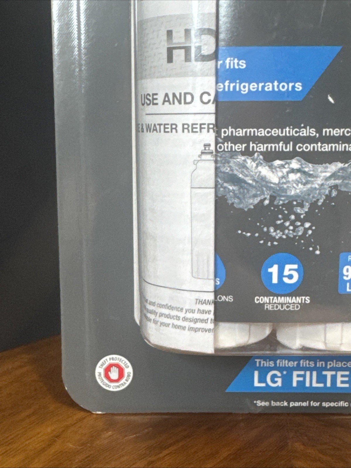 (2-Pk) HDX Refrigerator Water Filter Replacement For LG LT800P FML-4