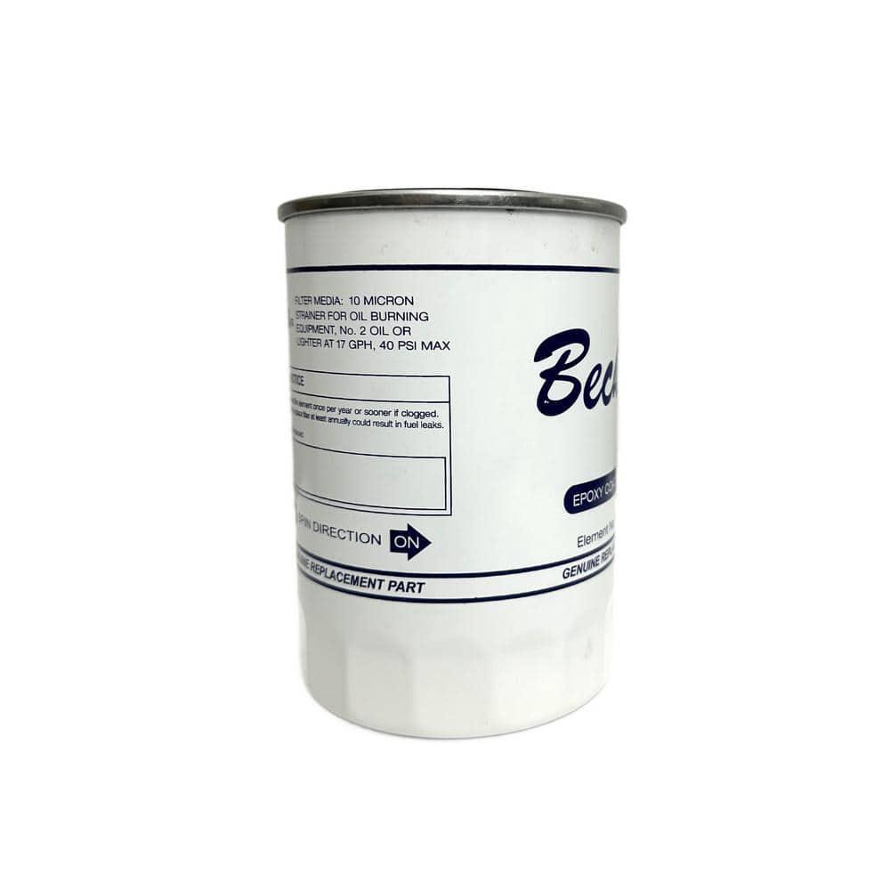 Beckett Replacement Filter F-100 Fuel Oil Spin-on Corrosion-Resistant 1 lb