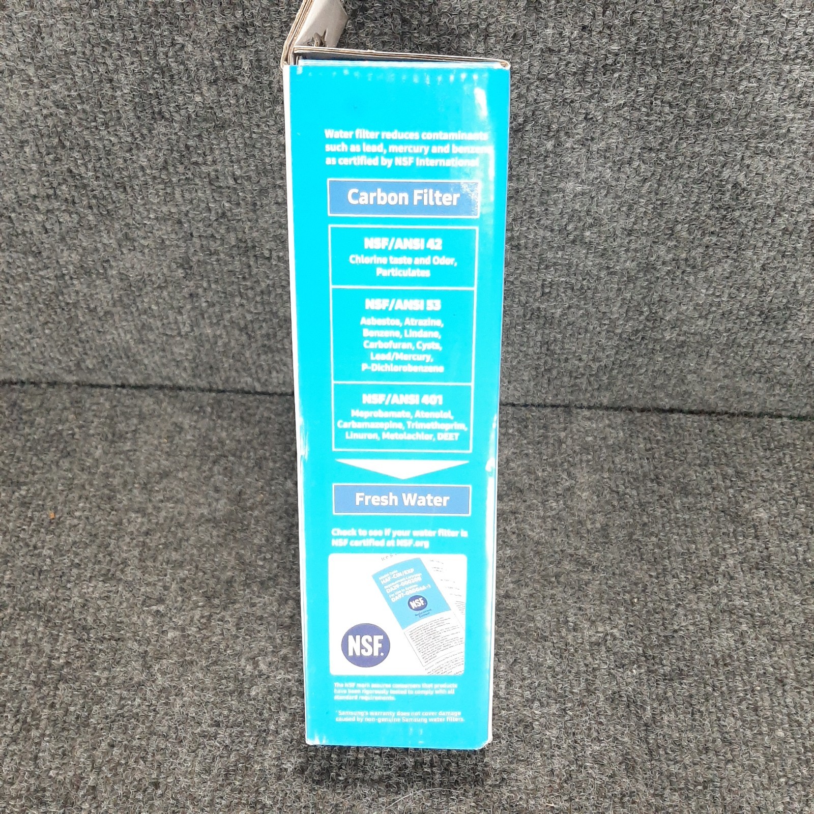 Genuine Samsung Refrigerator Water Filter HAF-CIN/EXP DA29-00020B