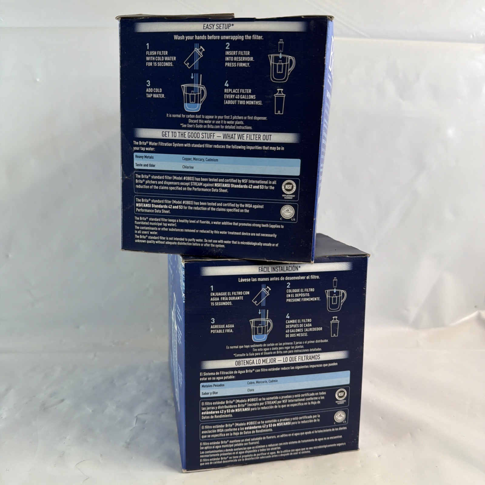 Brita Standard Water Filter Replacement Filters Open Box 11 Total