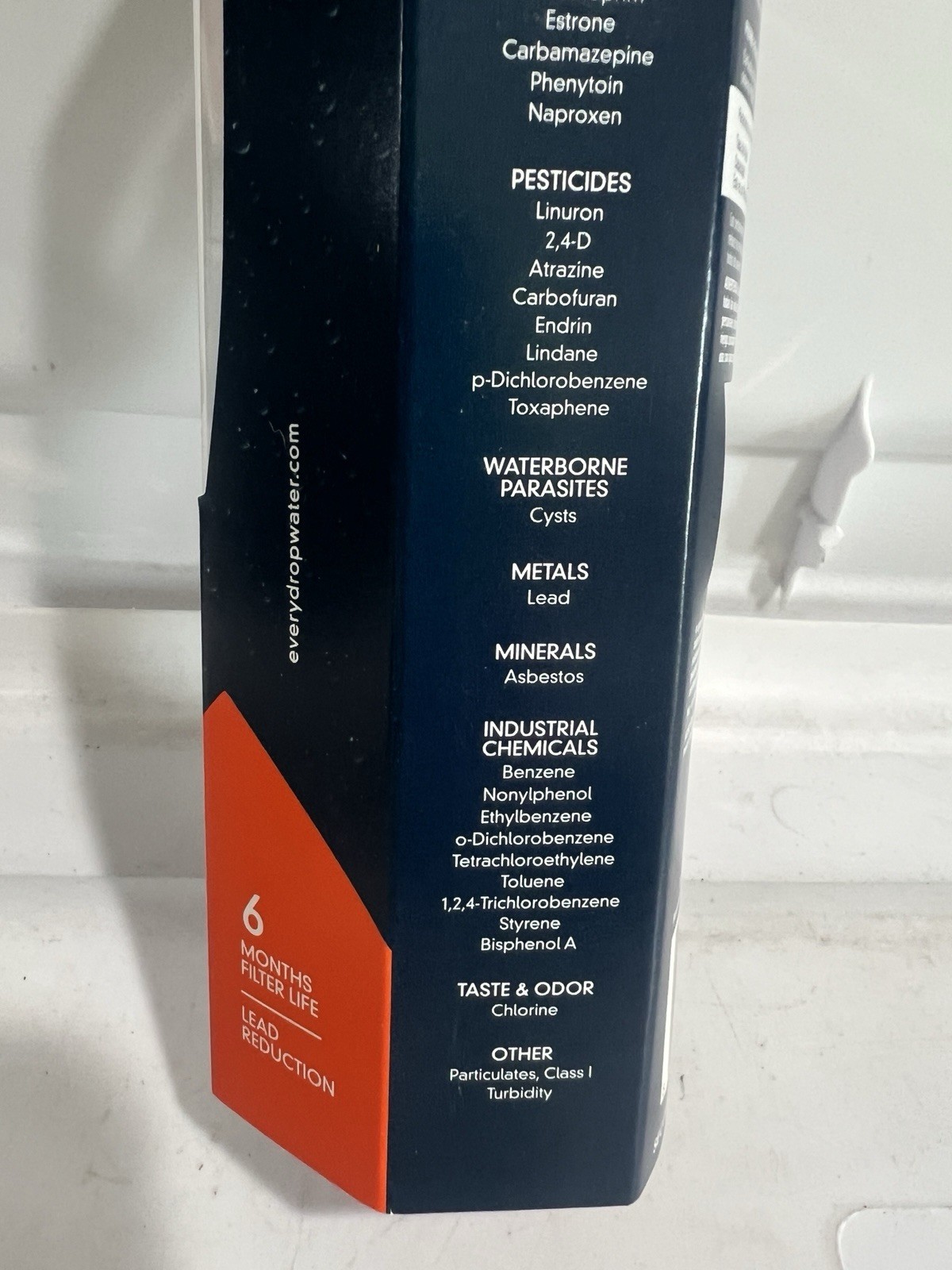 Ice and Water Refrigerator Filter 2 EDR2RXD1 Single NEW