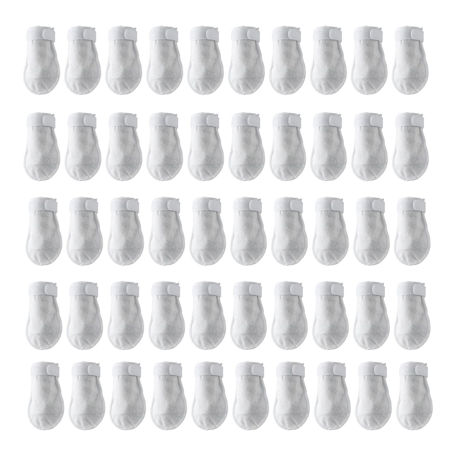 100PCS Cotton Filter Bag For Faucet, DIY Faucet Filter Cotton Bags Water Filters