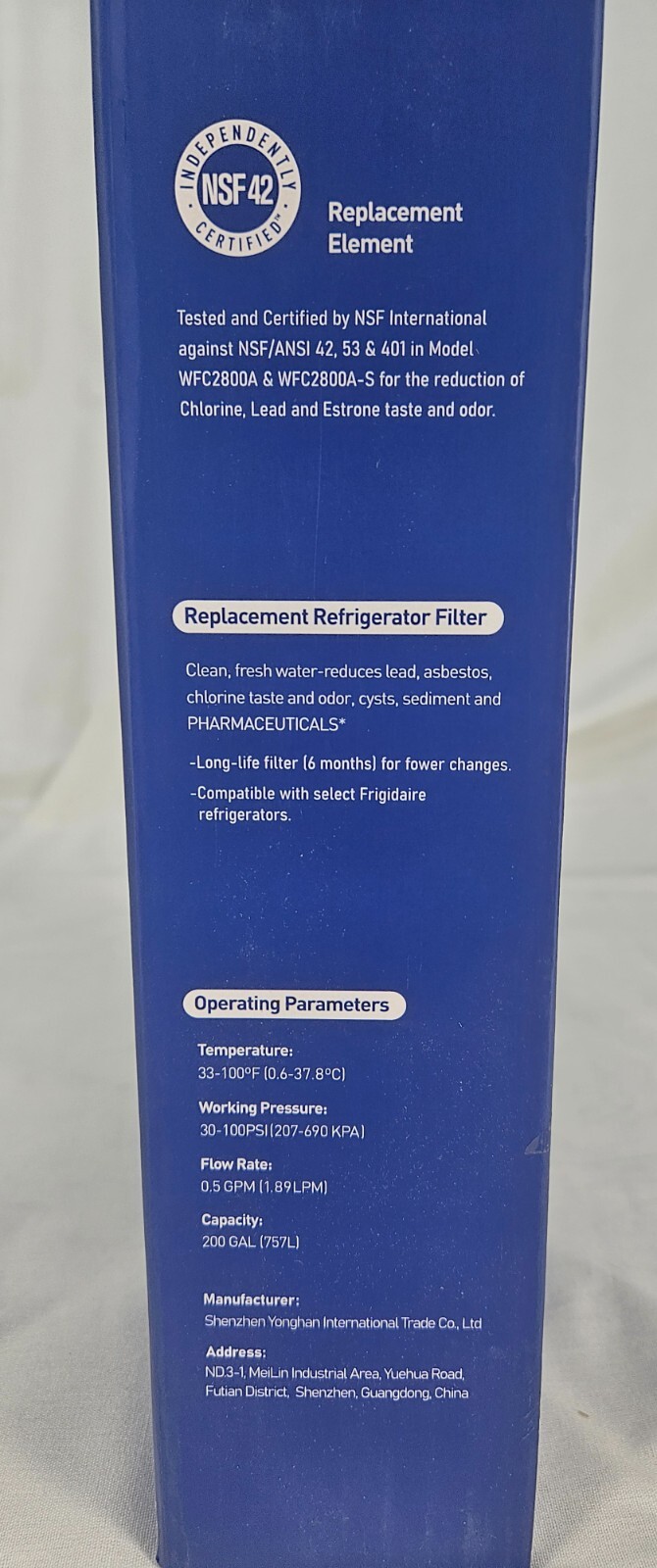 3 PACK – ULTRAWF Frigidaire Water Filter Replacement Frigidaire TEEHAY TH-03