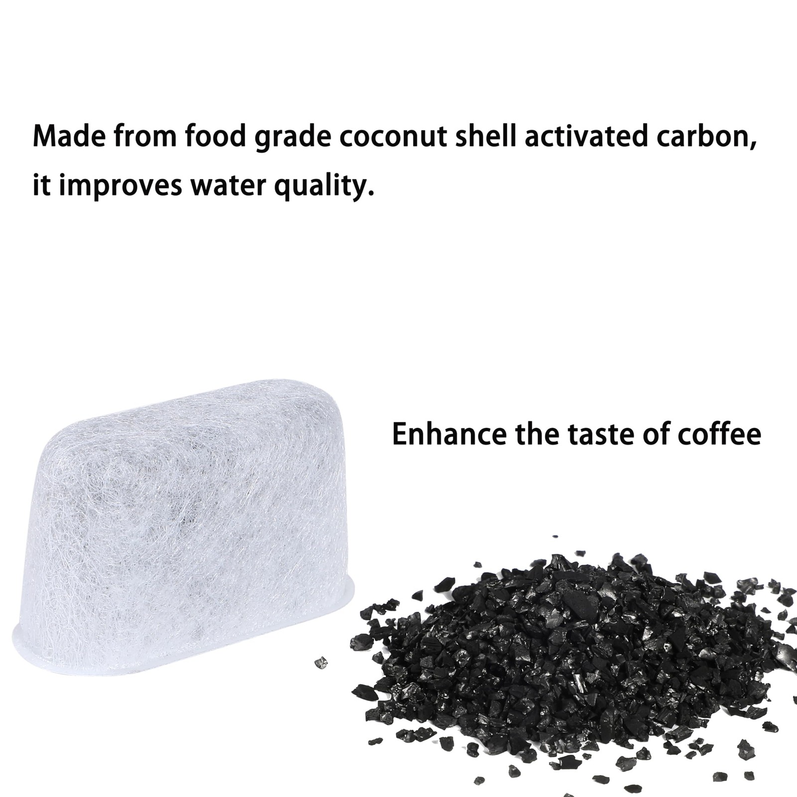 Charcoal Water Filter for Cuisinart SS-10, SS-15, 12 Count (Pack of 1), GRYE