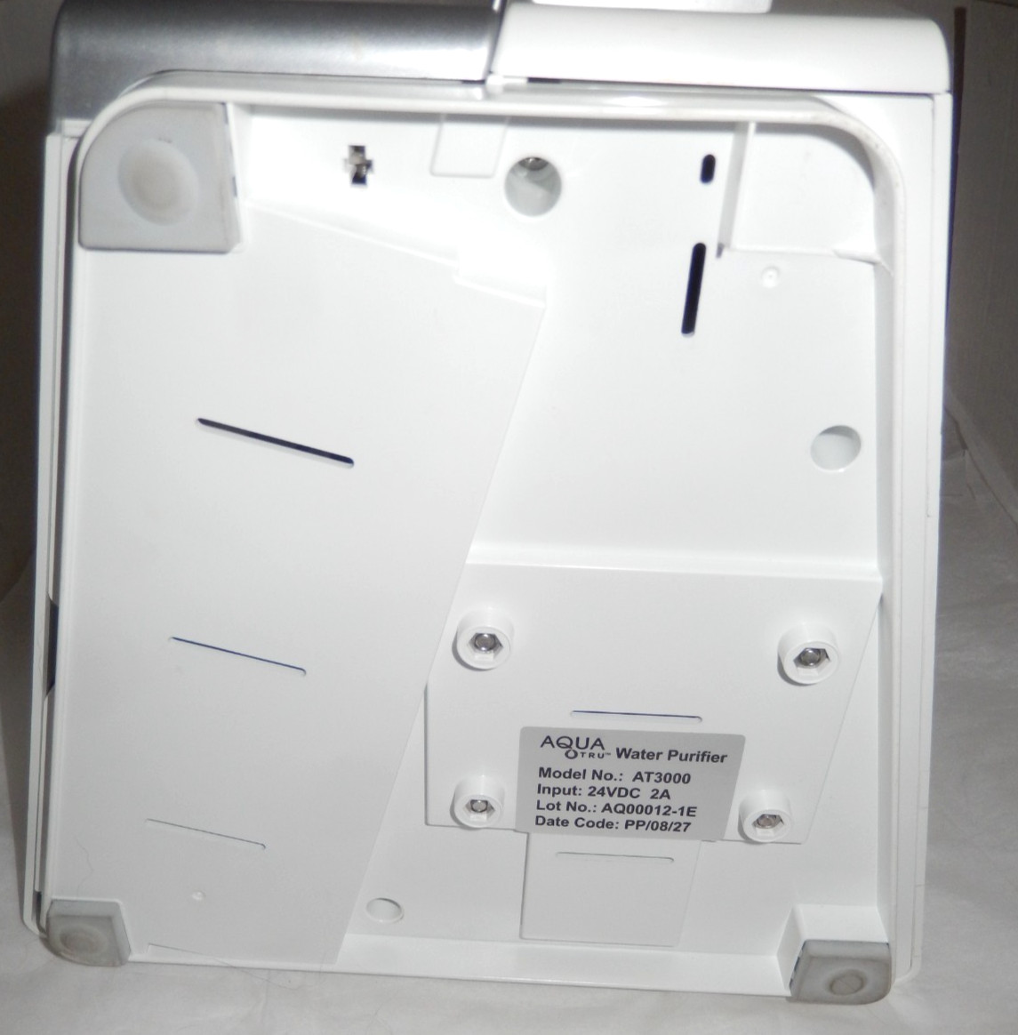 AquaTru AT3000 Countertop Water Filtration Purification System Without Filters