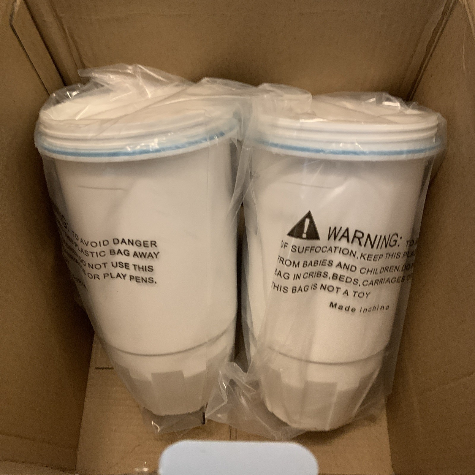 Water Filter Replacement 4 Pack Fit for Zero Pitcher and Dispenser ZR-001 ZR-017
