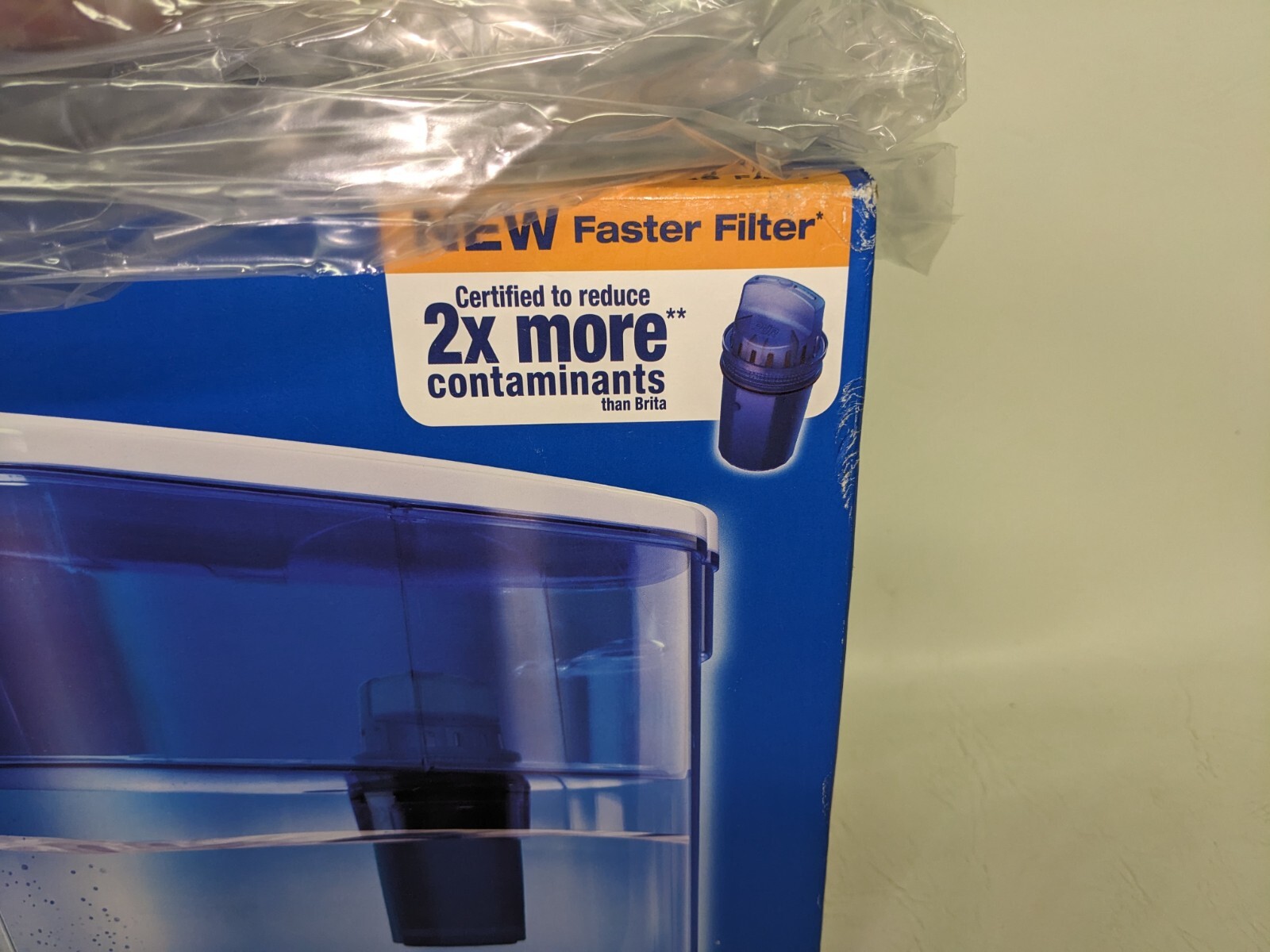 NEW PUR 30 Cup Water Dispenser Filtration System Blue/White DS1800Z (ZE)