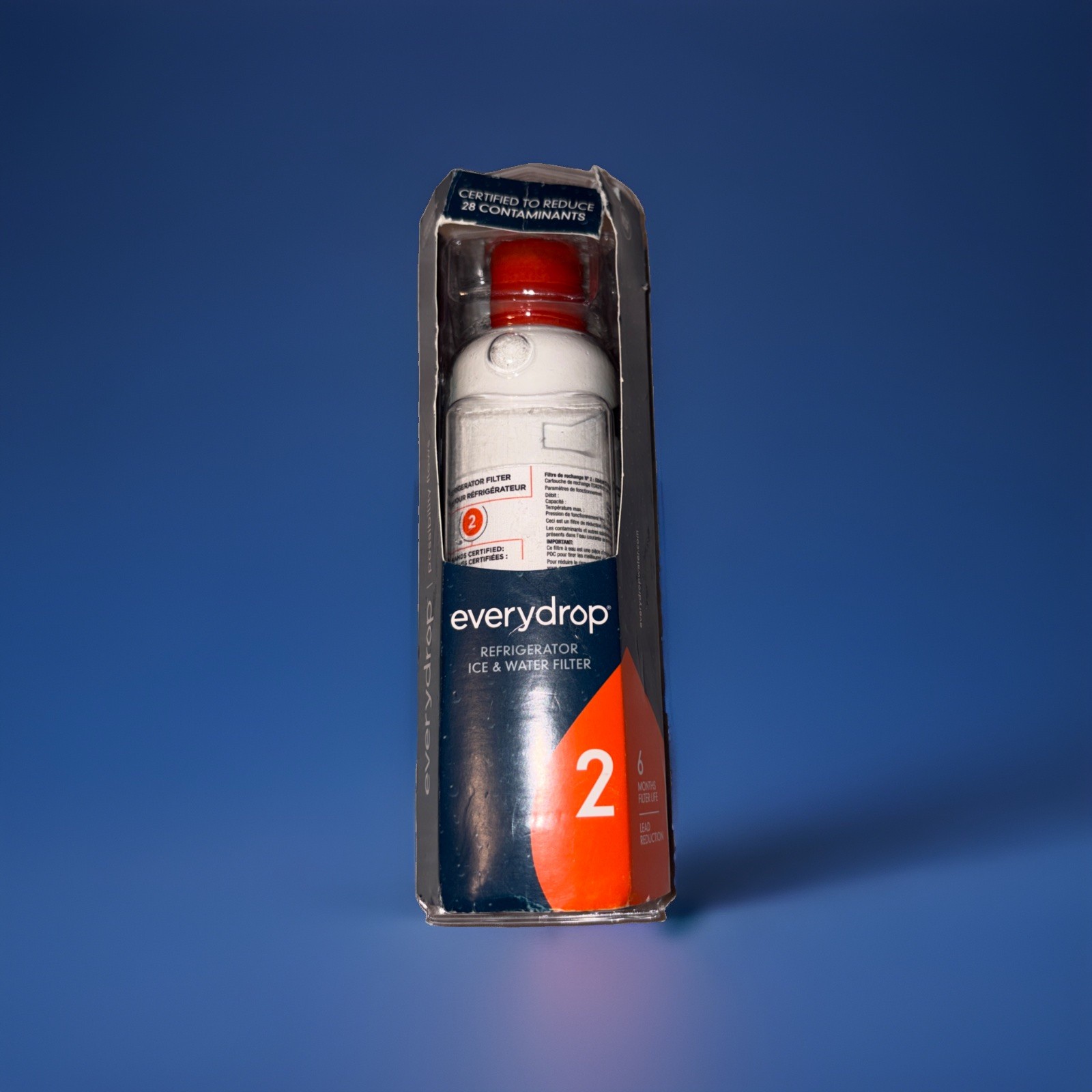 Ice and Water Refrigerator Filter 2 EDR2RXD1 Single NEW