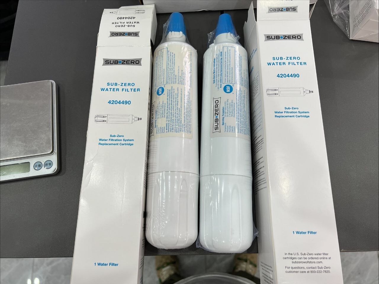 2 Packs SUB-ZERO 4204490 Refrigerator Water Filter