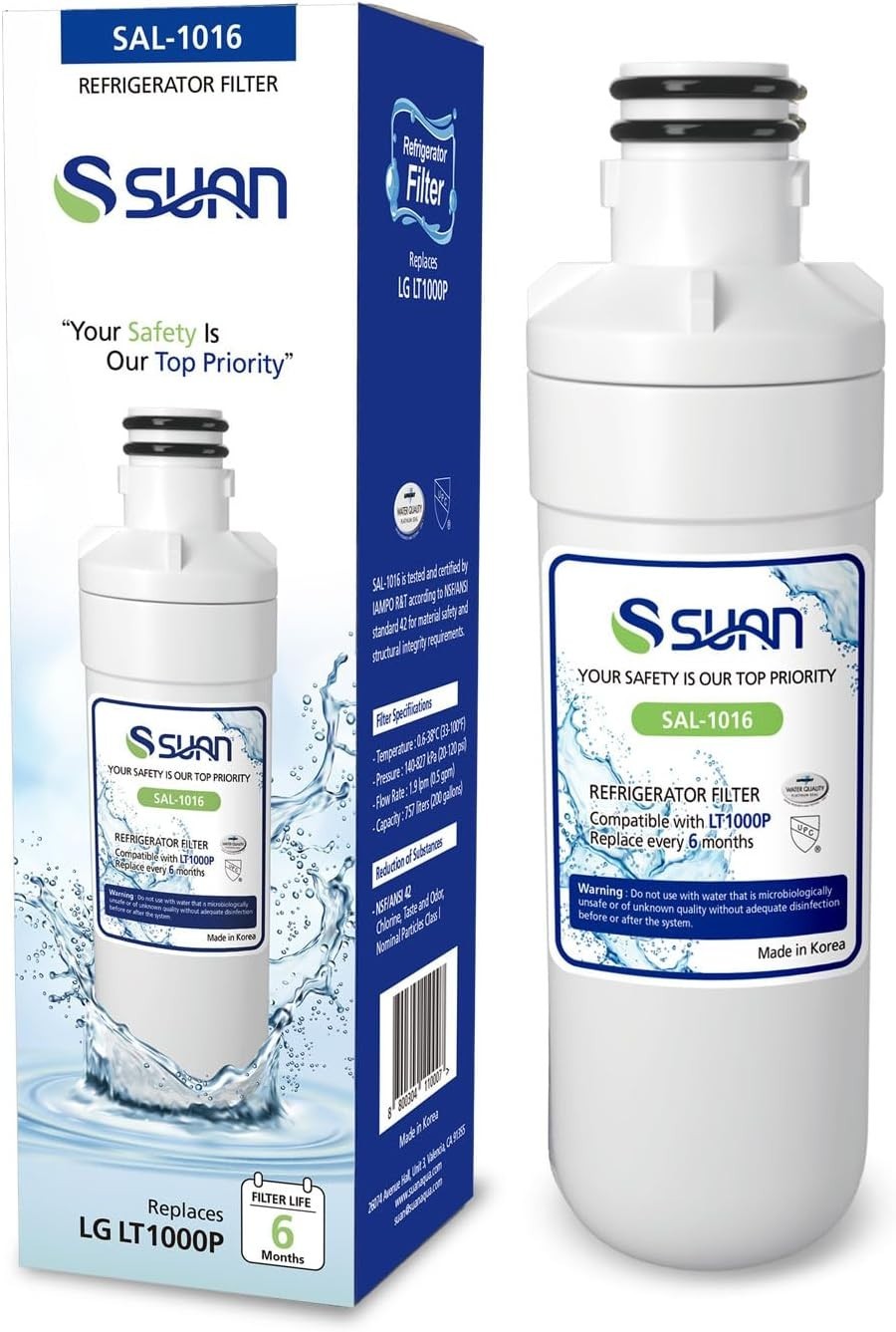 Reliable LG Refrigerator Water Filter – NSF42 Certified for Pure Drinking Water