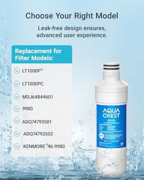 LT1000PC ADQ747935 3+3 Count (Pack of 1) Water Filter with Air Filter