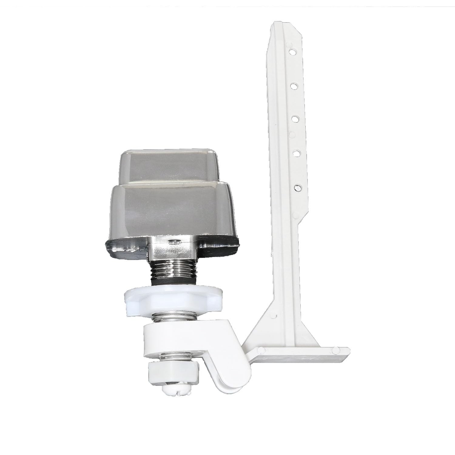 1 PCS Push-Button Toilet Flush Kit Side Mount Handle Trip Lever Water Tank