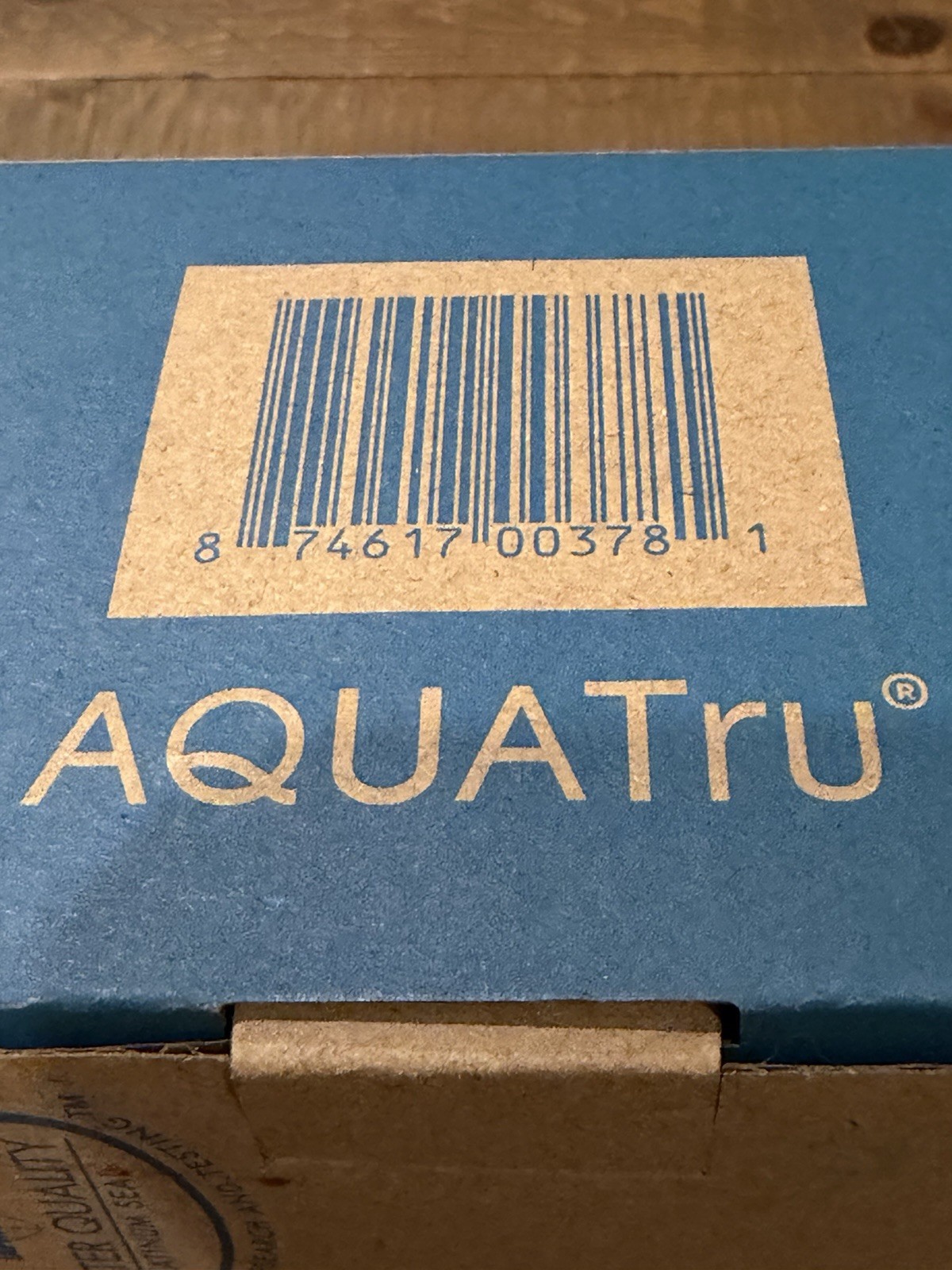 AQUA TRU Carafe AT100 1-2 Stage Pre/Carbon Filter 10AT100SF01 New BOX BOTTLE