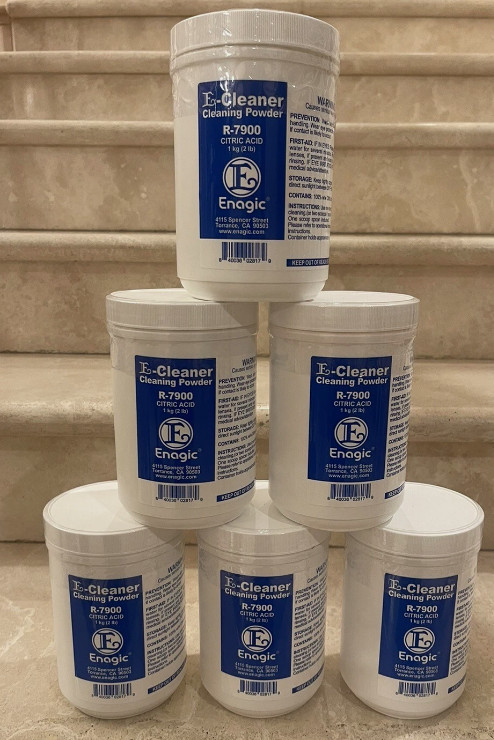 Original Enagic Cleaning Powder Clean KANGEN Alkaline Water LEVELUK 2LB 1KG