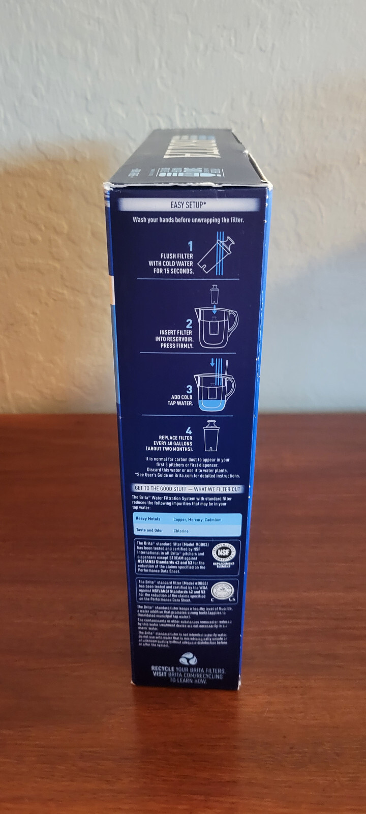 Brita Pitcher Replacement Filters #987554 Value Pack Brand New