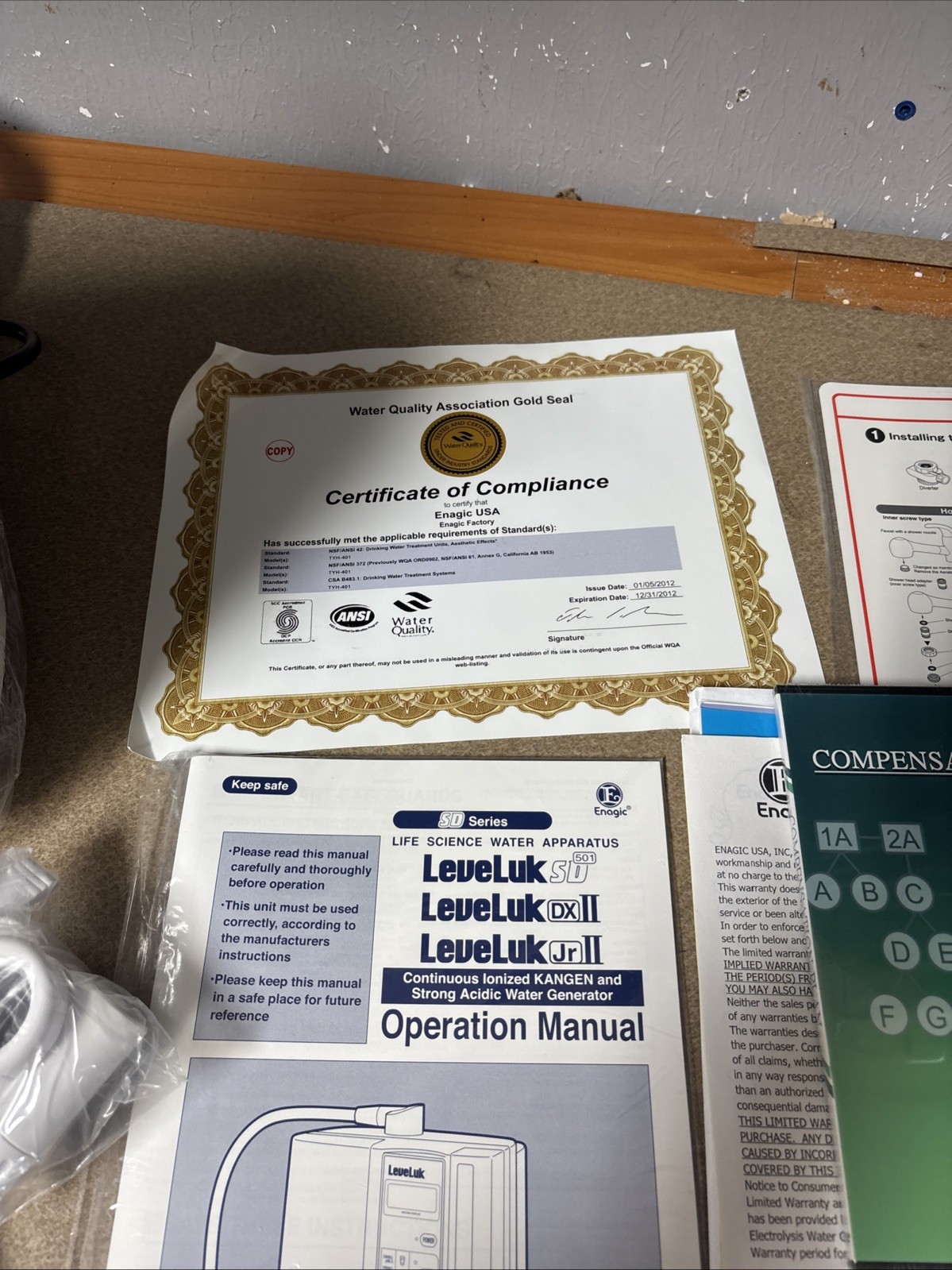 Kangen Enagic Leveluk SD501 Platinum Water Ionizer Filter Machine!! NEW!!