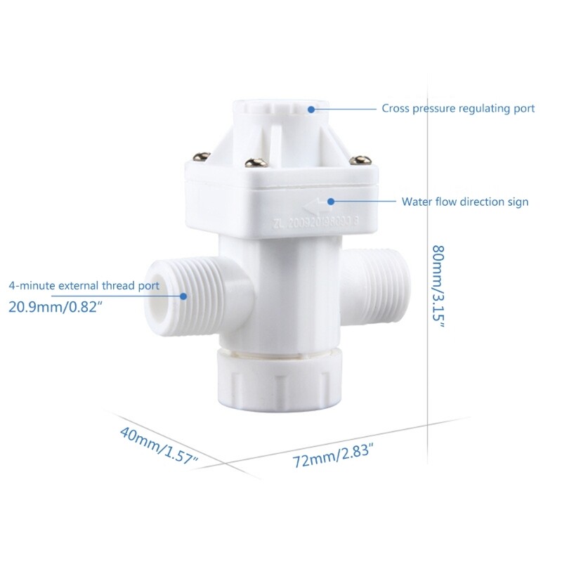 1/2in 1/4in 3/8in Pressure Reducing Valve Adjustable Pressure Reducers