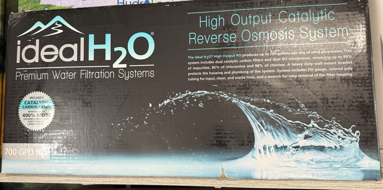 Ideal H2O Reverse Osmosis 700gpd