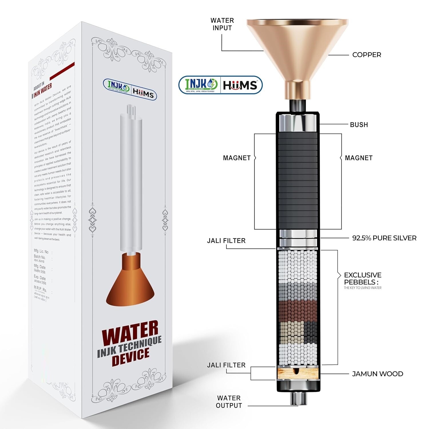 Jeena Sikho INJK Alkaline Water Filter System No Replacement Filter Free Kit