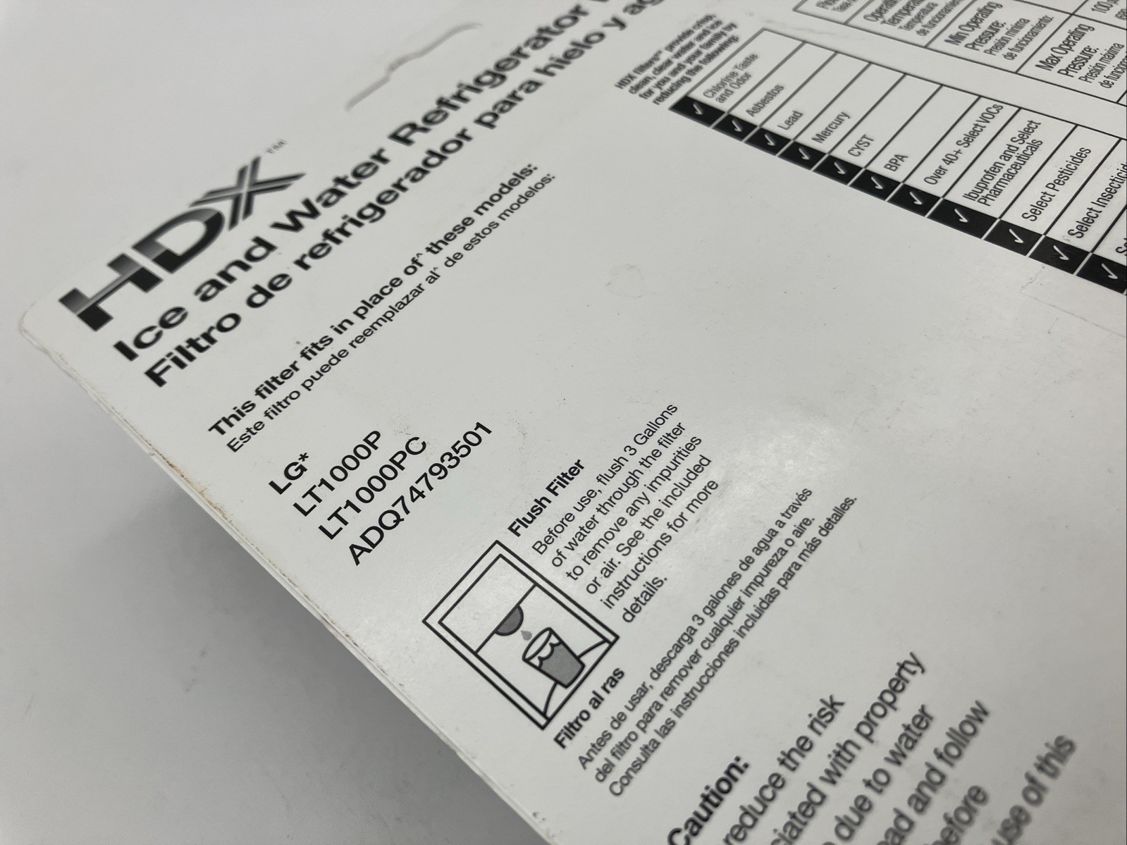 (2-Pk) HDX Refrigerator Water Filter Replacement 1005 101 914