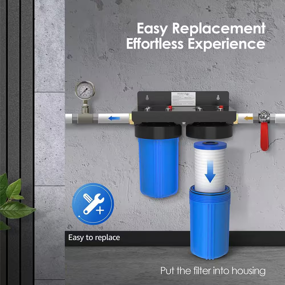 WD-WF10PG, FXHTC AP810 10 In. X 4.5 In. House Water Filter, Replacement GEFXHTC,