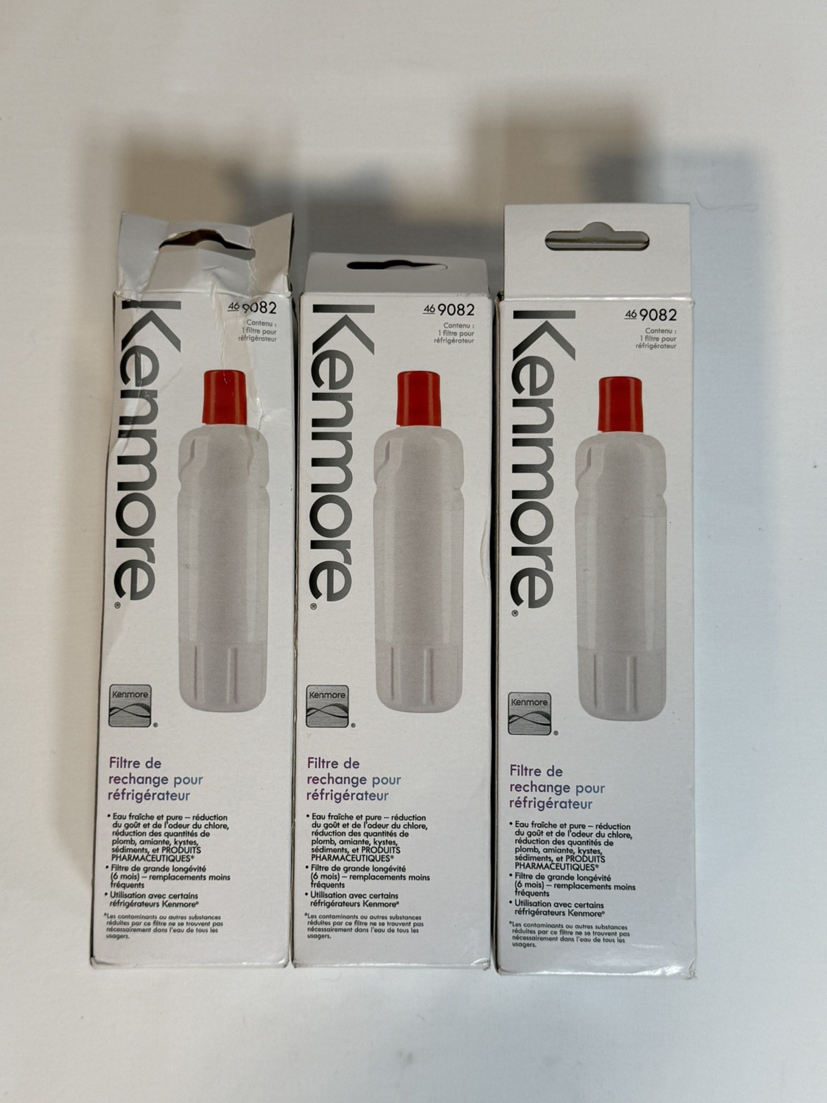 US STOCK 3Pack Kenmore 9082 469082 Refrigerator Water Filter New Sealed 46-9082