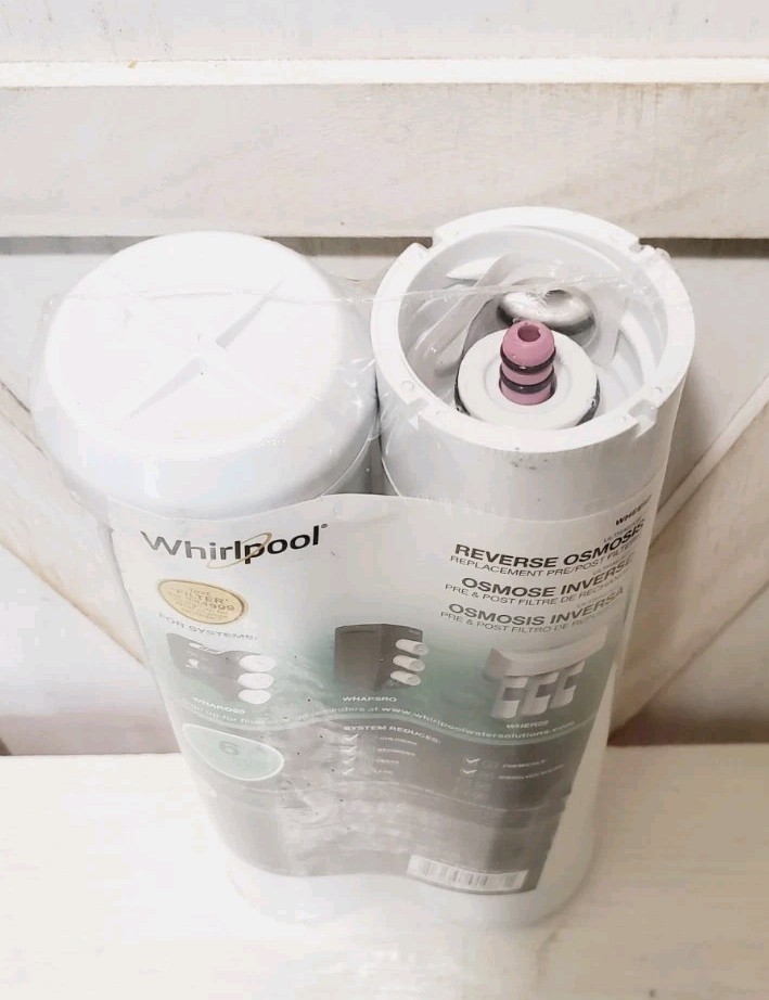 Whirlpool WHEERF, WHAROS5 WHER25, WHAPSRO Under Sink 6-Months Replacement Filter