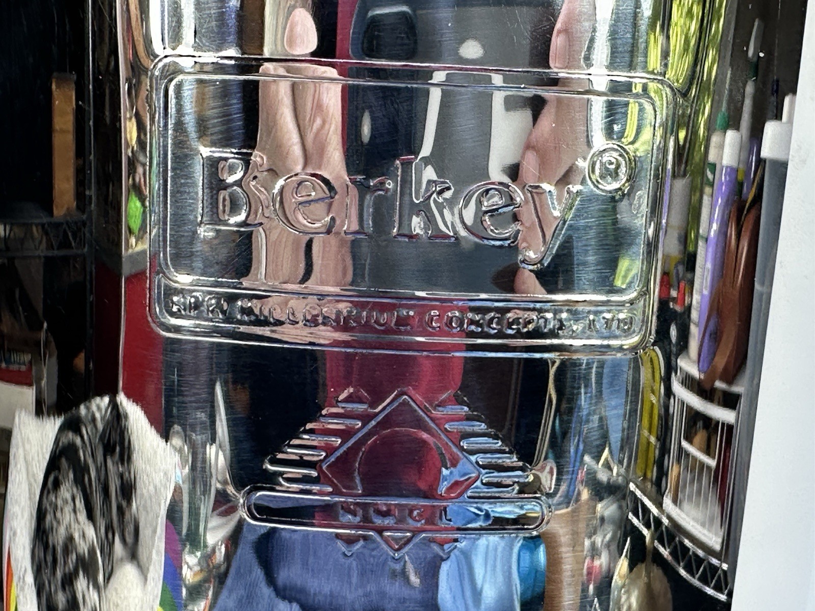 BERKEY 18″ Travel 1.5 Gallon Water Filtration System Filters NOT Included Stand