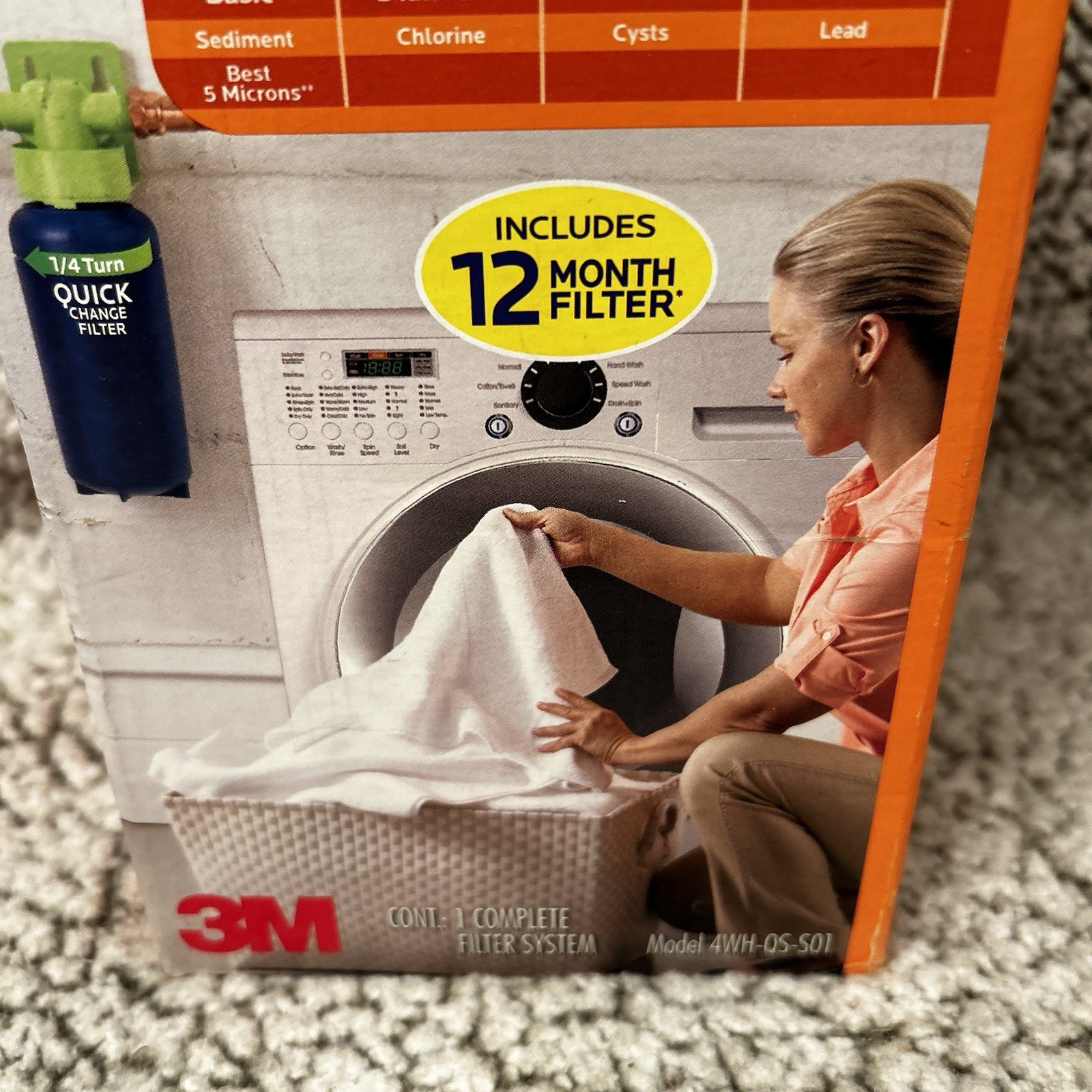 Filtrete High Performance 12-Month Whole House Filter System 4WH-QS-S01