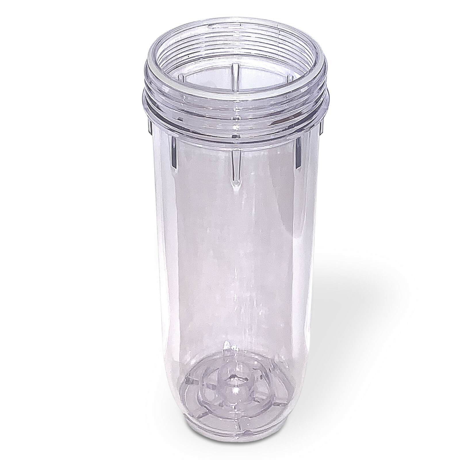 2 European Design Transparent Standard 10 inch Water Filter Housing, 3/4” Port