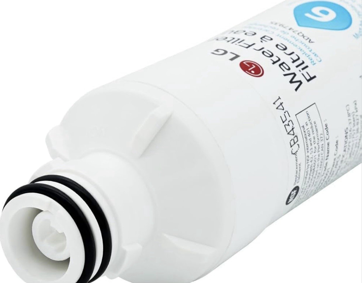 LG LT1000P2 6-Month / 200 Gallon Refrigerator Replacement Water Filter, Qty of 2