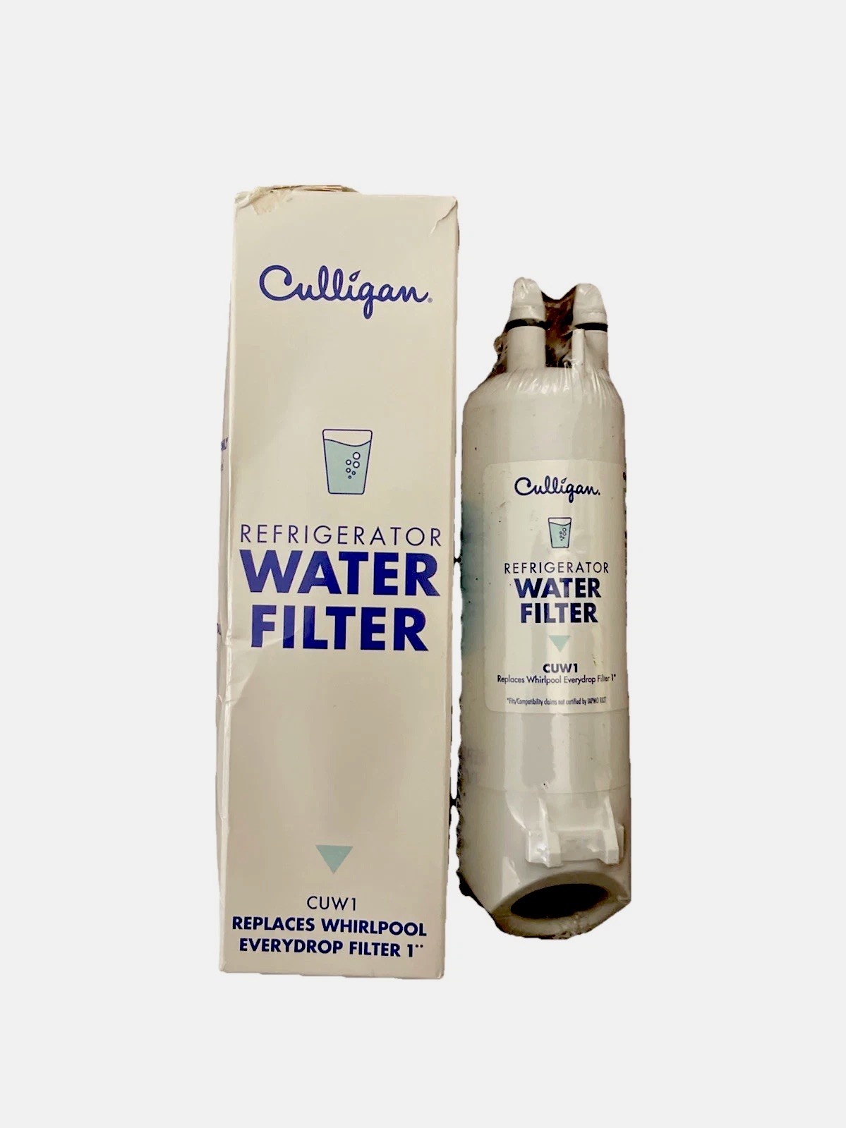 Culligan Refrigerator Water Filter CUW1. Replaces Whirlpool Everydrop Filter 1