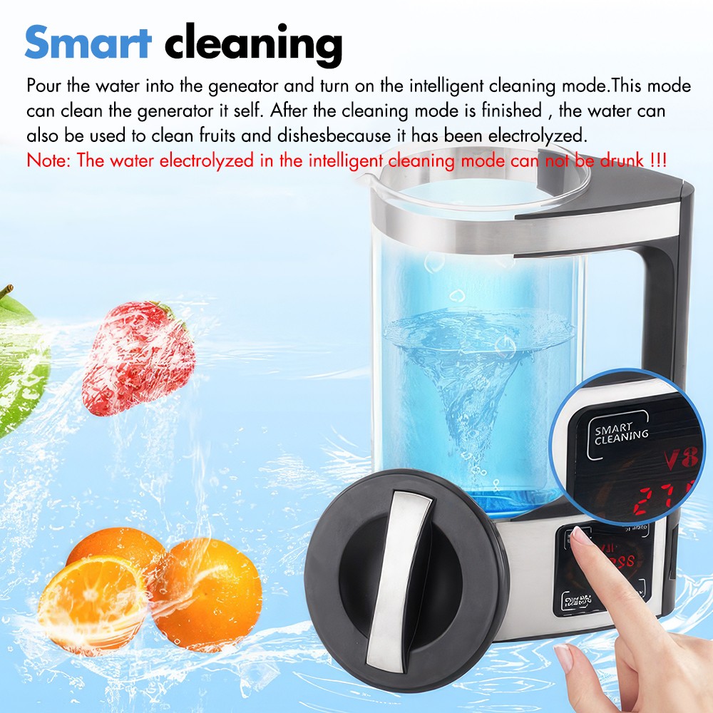Hydrogen Water Electric Hydrogen Water Ionizer Generator Machine Water Generator