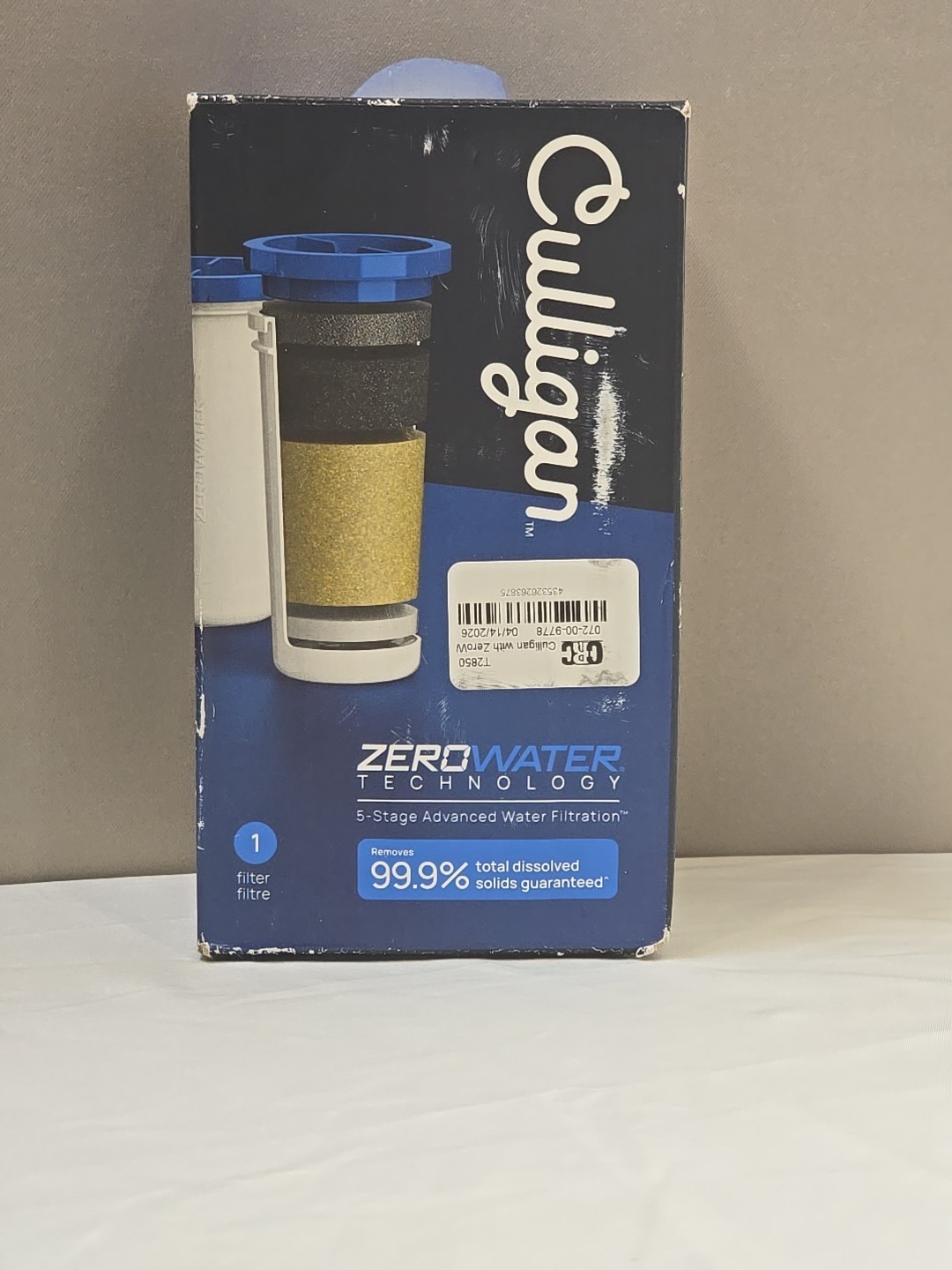Culligan Pitcher with ZeroWater Technology Sealed Box 1 pk Replacement Filter