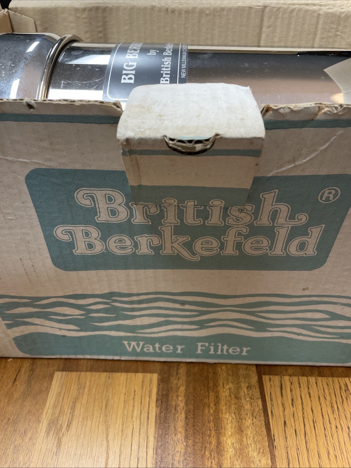 Big Berkey SS Water Filter 2.25 Gallon Stainless System British Berkefeld